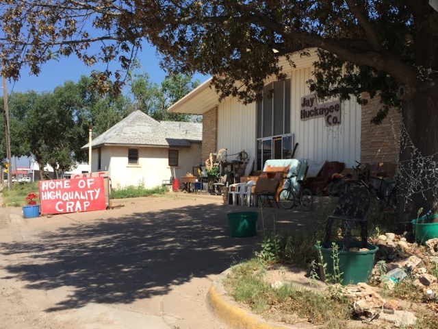 Junk shop in Snyder, Texas